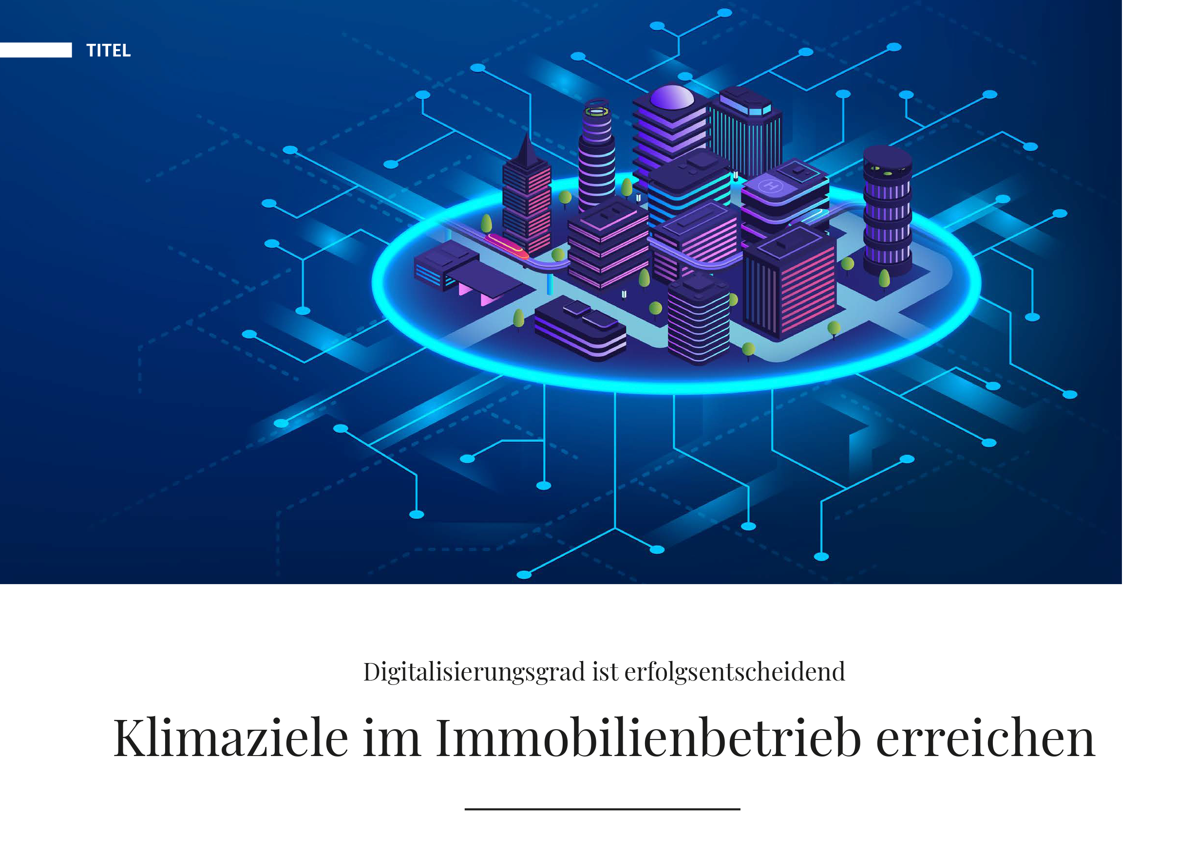 Press review: ACHIEVING CLIMATE GOALS IN REAL ESTATE OPERATIONS “AIZ 04/2022”