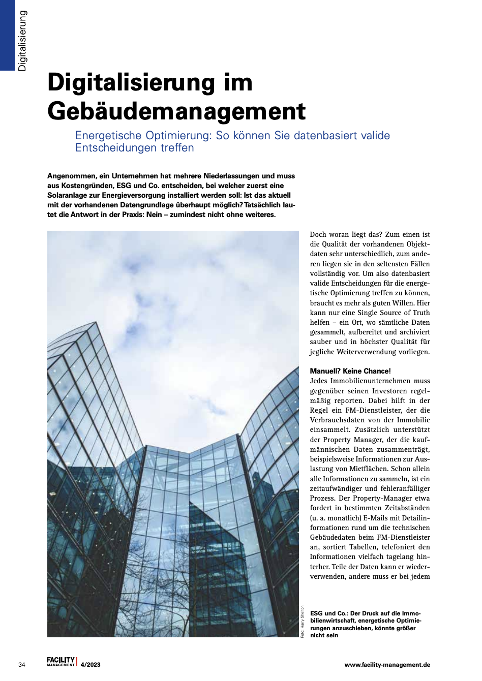 Facility Management, April 2023