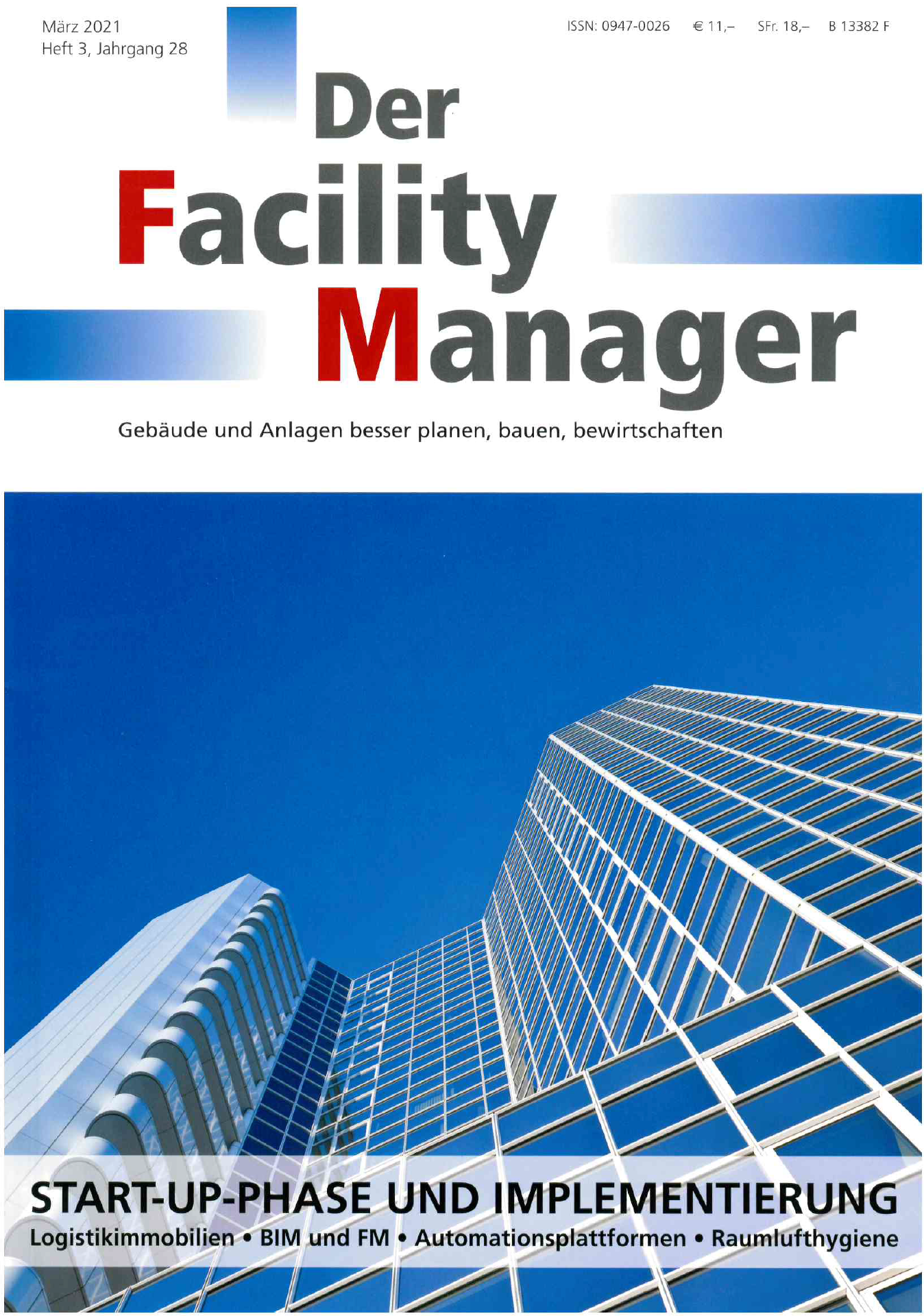 Presseschau: Unser BAScloud Connector in „Der Facility Manager 3/2021“